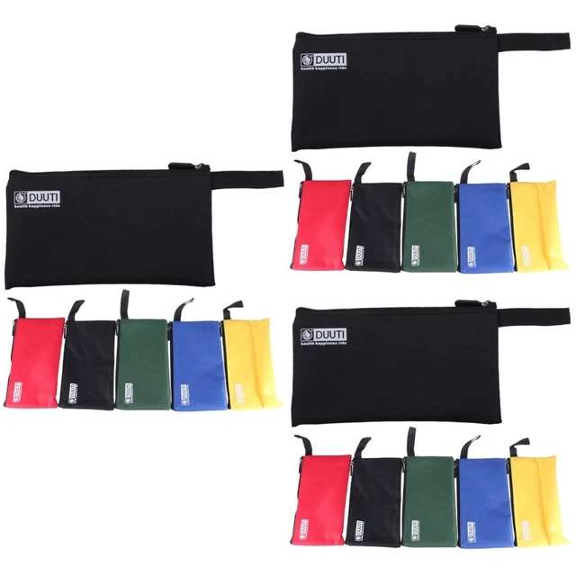18 pcs Tool Bags Portable Tool Organizer Tools Storage Pouch with Zipper