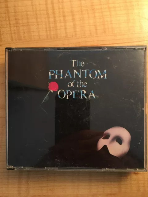 The Phantom of the Opera Original London Cast 2 CD Set with Booklet