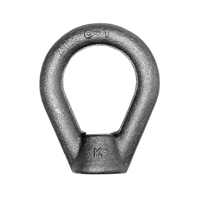 KEN FORGING EN-8 Eye Nut,BkOx,Stl,3/4"-10,2 1/2in,1PK