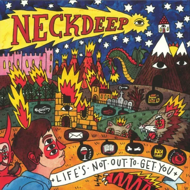 NECK DEEP - Life's Not Out To Get You - Vinyl (gatefold pink vinyl LP + insert)