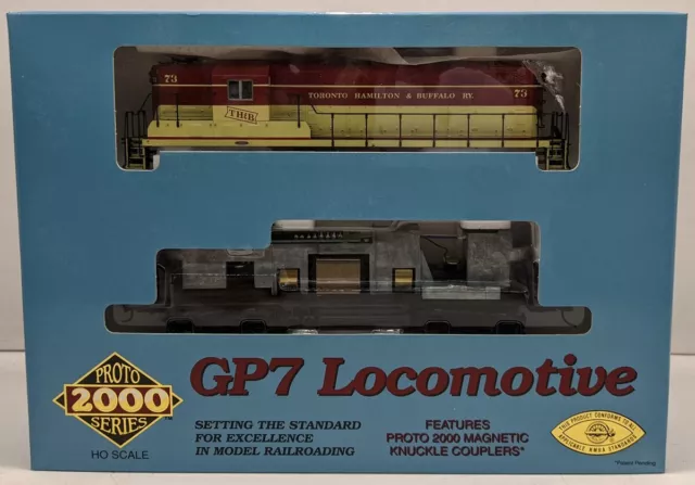 Proto 2000 97032-0 HO Toronto, Hamilton & Buffalo GP7 Diesel Locomotive #73 LN