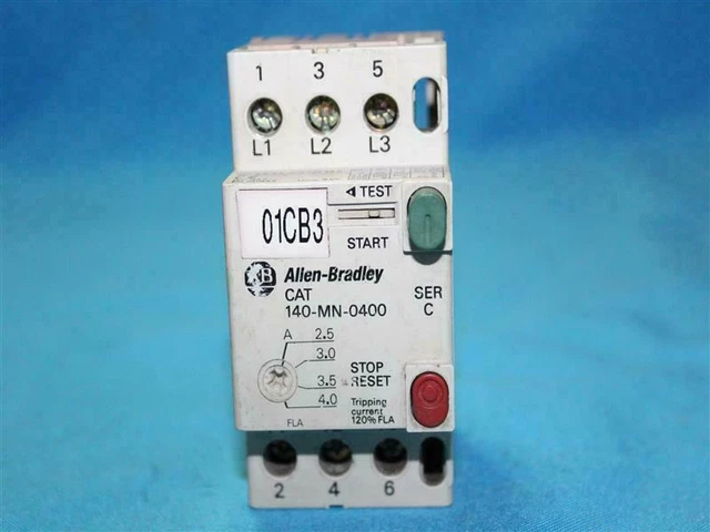 Allen-Bradley 140-MN-0400 140MN0400  Manual Motor Starter