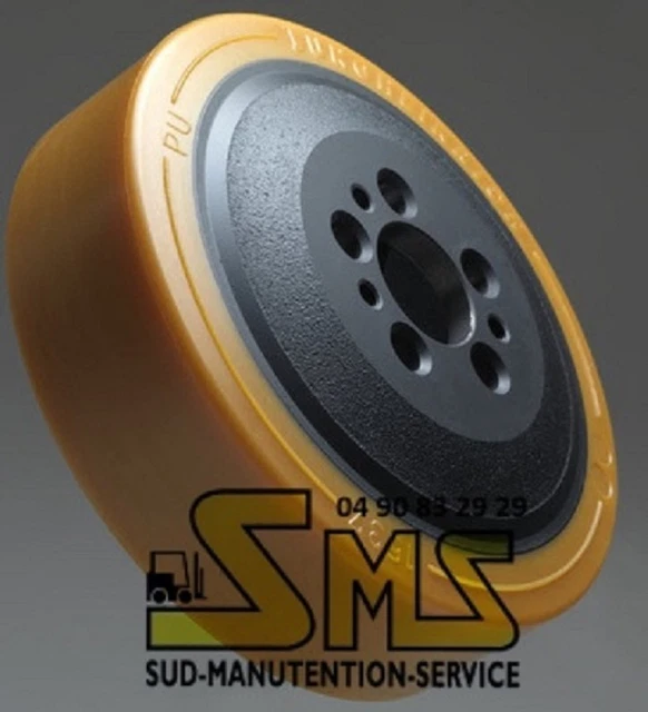 Roue Motrice En Vulkolan Pour Transpalette électrique Still EGU/EXU - Diamètre 75 Mm, Référence 359920 Etc. - Neuf