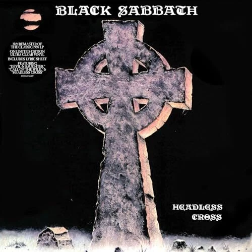BLACK SABBATH Headless Cross 2024 Remaster Ultra Clear Vinyl T11501z £37.22 PicClick UK
