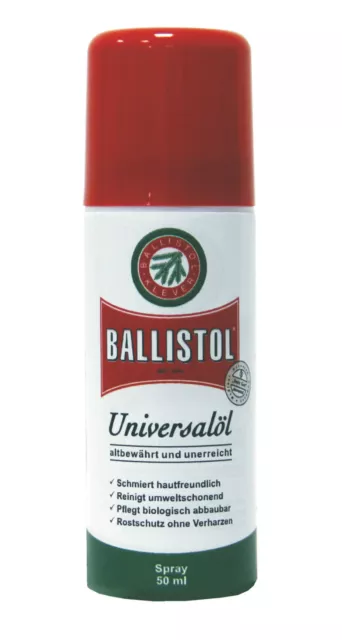 Ballistol Universalöl 50 ml, Schmieröl, Reinigt, Pflegeöl, Rostschutz Öl Neuware