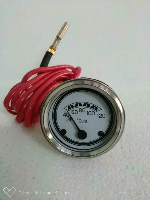 Medidor de temperatura mecánico de 52 mm, rosca métrica m10x1, camión...