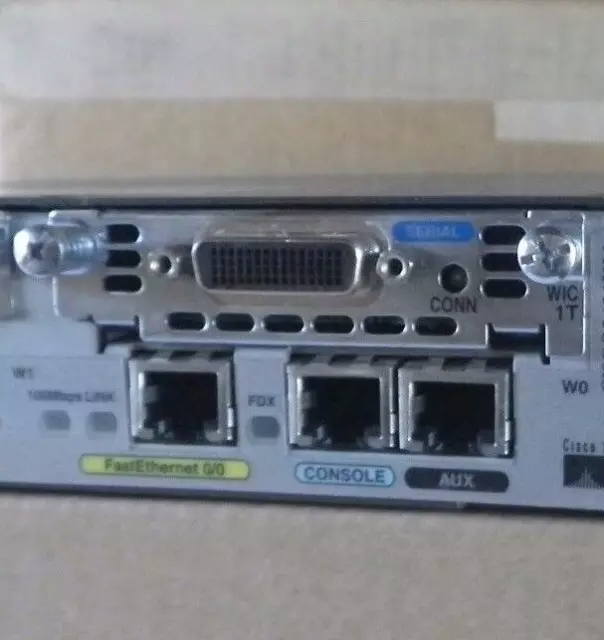 Cisco 2610XM Router AIM-ATM 2X WIC-1T 2600 12.4 IOS 32F/128D  1-YR WARRANTY