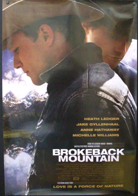 Original D/S RLD Full Sheet Movie Poster for "Brokeback Mountain" - 2005