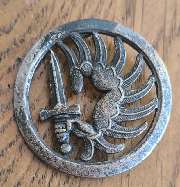 insigne béret para troupe aéroportée marine parachutiste Bichet Livry