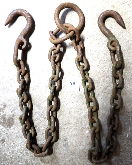 3/8" X 72" Heavy Duty Tow Chain Automotive Truck Towing Log Chain Y8