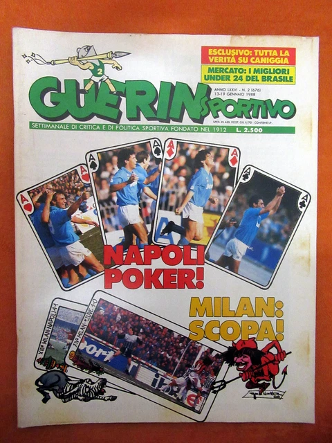 Guerin Sportivo N°7 1985 – Spécial Fantaverona, Film Championnat, Zenga, Bearzot