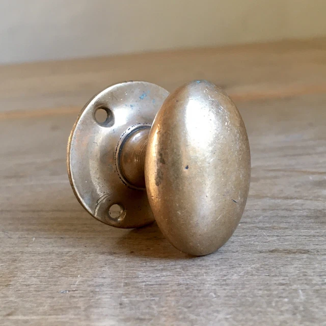 Vintage Solid Brass Cupboard Door Knob Handle Pull