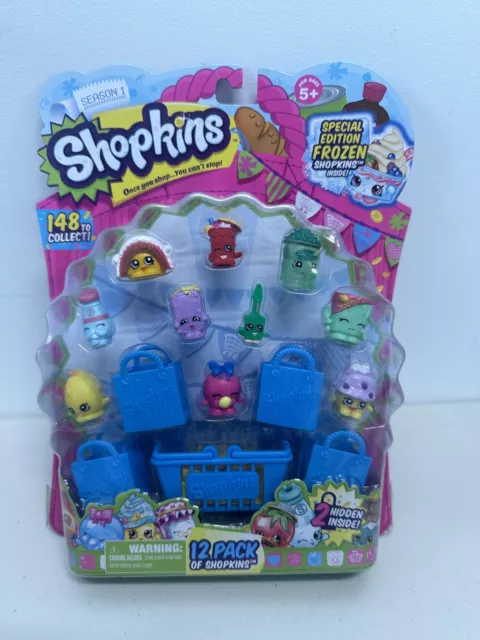 Season 1 Shopkins 12 pack new sealed Special Edition Frozen - NEW! - RARE