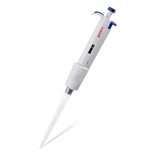 10mL Micropipette Four E's Scientific Lab Single Channel Micro Pipettes 1-10m...