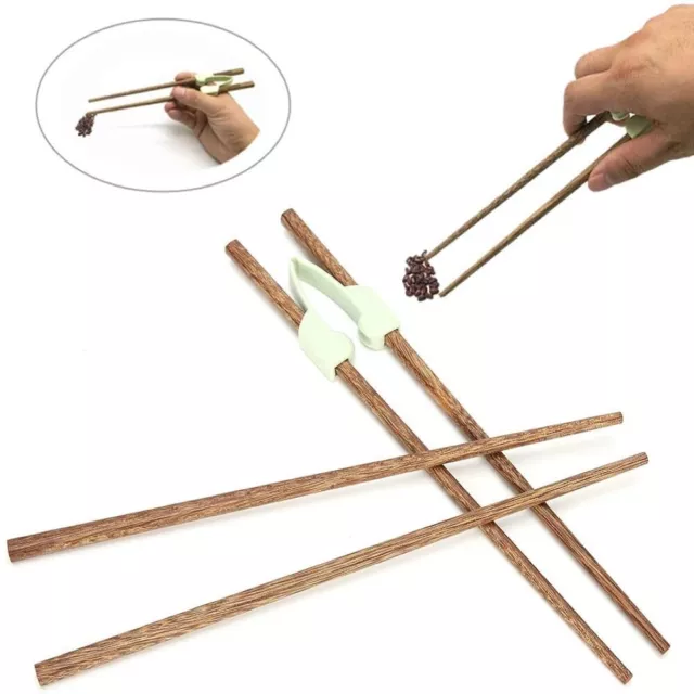 Right or Left Handed Training Chopsticks Easy to Use Reusable Chopstick Helper