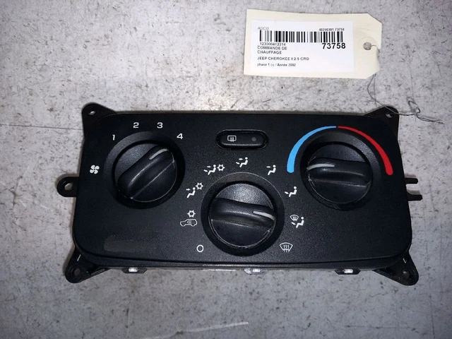 Panneau De Contrôle Chauffage/clim Pour Toyota RAV4 (A2) - Année 2002 - Référence 5551942080