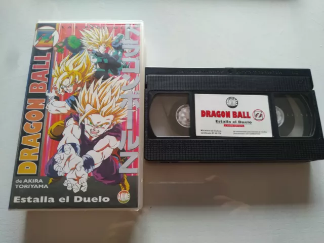 Dragon Ball Estalla El Duelo Volumen 11 Akira Toriyama VHS Cinta Español