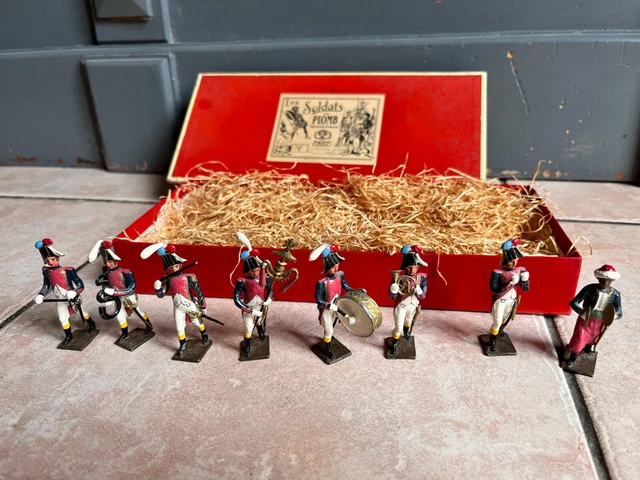 Soldat CBG Mignot – 1er Empire, Garde De Paris, Infanterie, 60mm, Plomb Peint