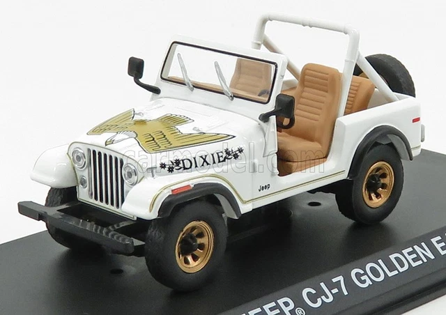 Jeep CJ-7 Dixie Open 1979 – Shérif Hazzard – Modèle Statique 1/43 – Look-a-Like Daisy
