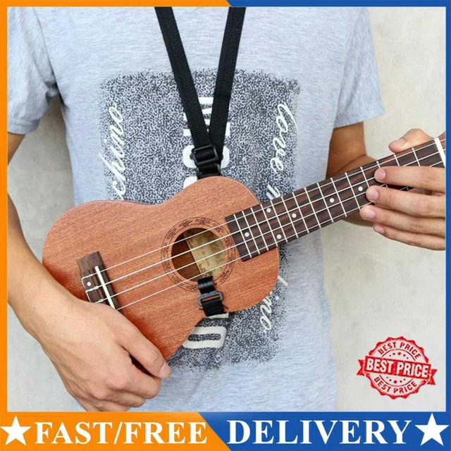 Verstellbare Nylon Neck Strap Sling mit Haken für Ukulele Gitarre Mandoline
