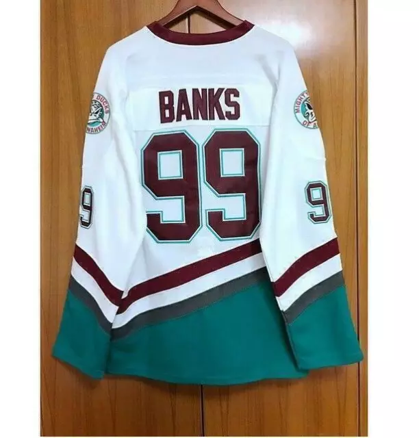 The Mighty Ducks Movie Jersey #99 Charlie Conway #96 Ice Hockey Jersey Gift New☆ 3