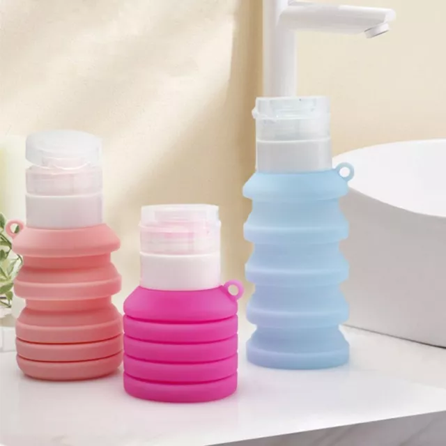 Leakproof Silicone Travel Bottle Refillable Cosmetic Storage Bottle