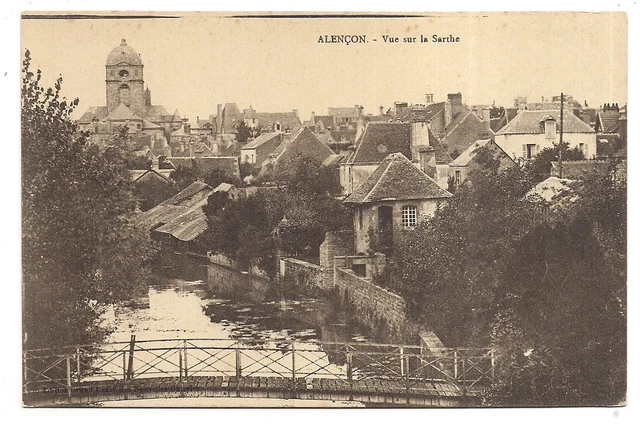 alençon, view of the sarthe - -