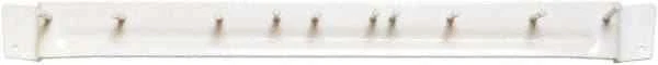 PRO-SOURCE 20 Lb, 3" Projection, 1-1/2" Wide, 17-1/4" High, Aluminum, Enamel ...