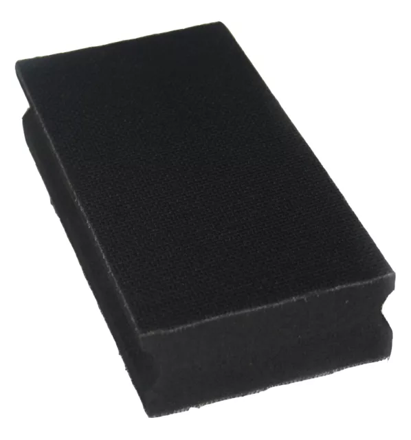 Hand Sanding Block Neoprene Hard - With Handle Recess 70 x 125mm - DFS