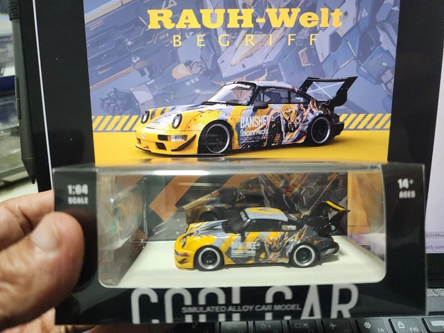 Cool Car Porsche RWB 964 BANSHEE MECHA Livery Figure Version 1:64 main image 1
