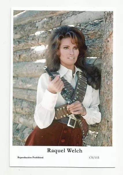 (Bx1) Raquel Welch Photo Card (C9/115) Filmstar  Pin Up Movie Glamor Girl
