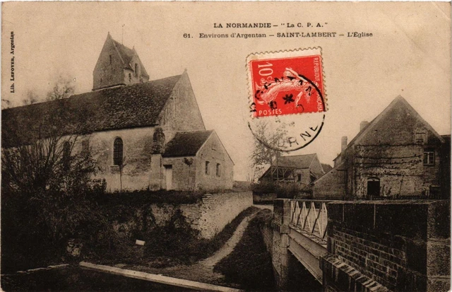 CPA AK Env. d'Argenton - St-Lambert - L'Église (356378)