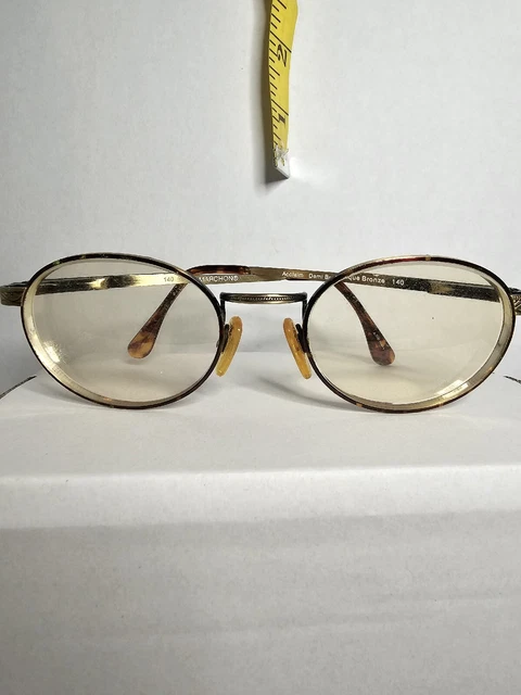 Gafas Marchon Acclaim Demi marrón/latón antiguo 140 marcos