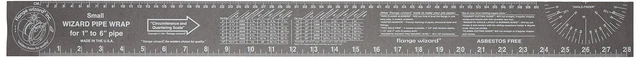 Flange Wizard WW-16 Wizard Wraps, 2 5/8" x 30", Heat Resistant, Small