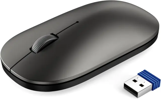 TECKNET SLIM WIRELESS Mouse, USB Mouse, 2.4G Silent Cordless Mouse With 3  DPI up £43.20 - PicClick UK