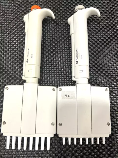 Thermo Finnpipette  5-50 and 0.5-10ul Multichannel 8 Channel Pipette