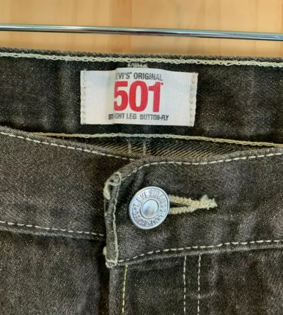 LEVIS 501 CT 3-Button Fly Jeans 👖L5155 S37303 STRAIGHT CUT W30 $ -  PicClick