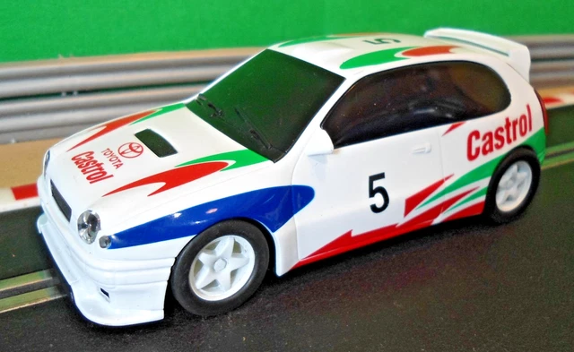 COCHE DE RALLY Scalextric 1:32 C2241 1998 Toyota Corolla Castrol