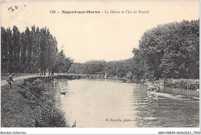 ABNP8-94-0706 - NOGENT-SUR-MARNE - la marne et l'ile de beauté