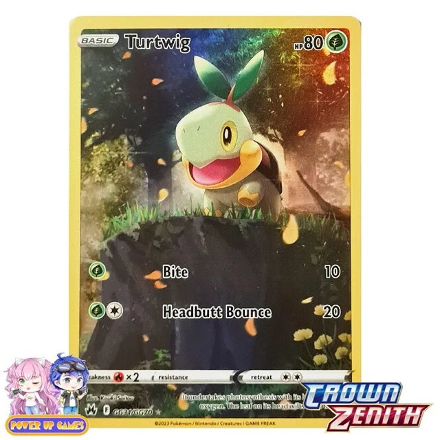 Turtwig - GG31/GG70 - Crown Zenith - Pokemon TCG Cards