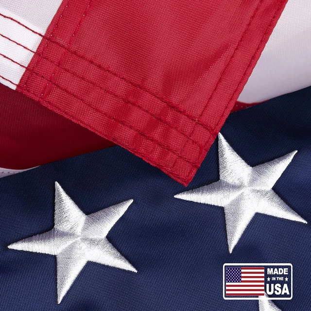 AMERICAN FLAG 3X5 Outdoor Made in USA, Heavy Duty US United States