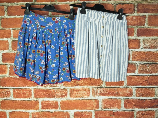 Pacchetto Ragazze Età 10-11 Anni 100% Fatface Belle Gonne Estive Floreali 146Cm