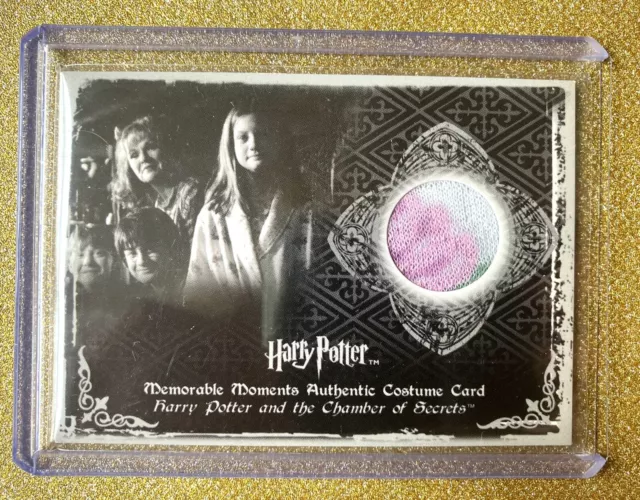 Harry Potter Memorable Moments 2 Ginny Weasley Costume Card HP C1 #/670 VARIANT