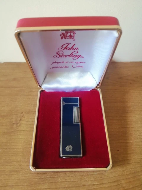 Mitico Colibri John Sterling Laccato Blu Anni '80