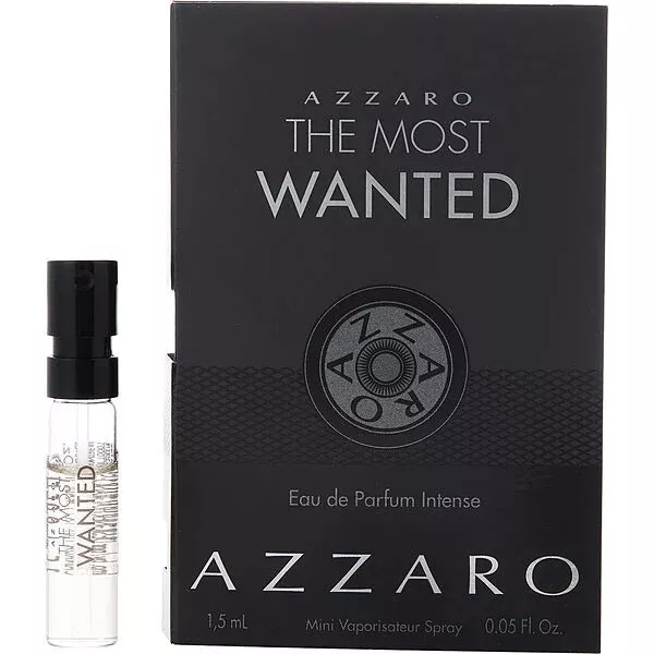 AZZARO THE MOST Wanted Eau De Parfum Intense Spray Vial SAMPLE $9.95 ...
