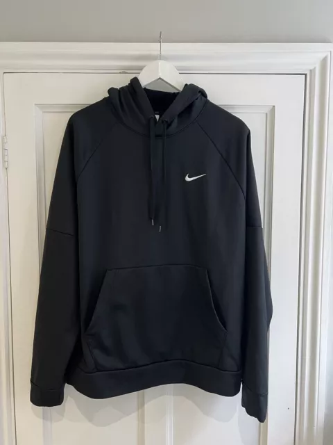 mens nike dri fit hoodie large