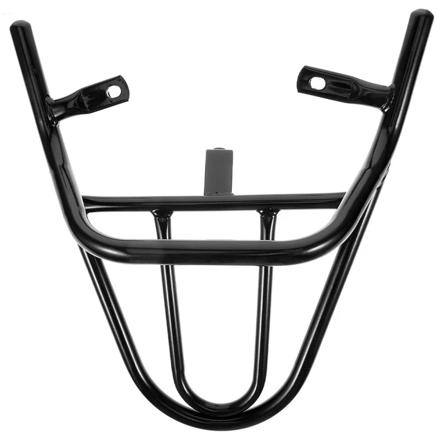 Pratico portapacchi in ferro, supporto schienale moto professionale
