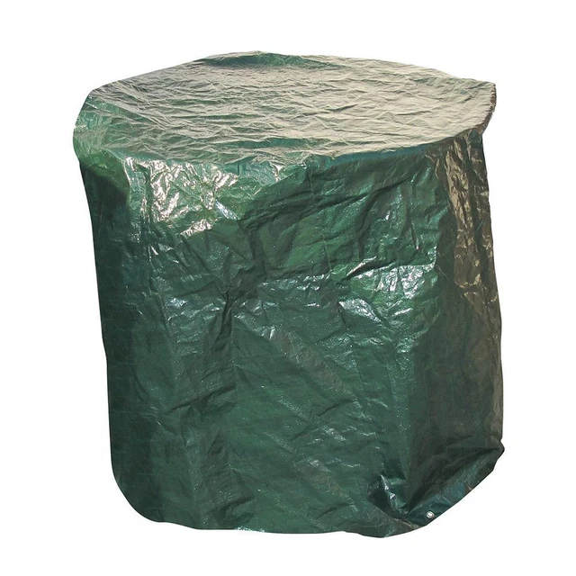 Silverline Pequeña, Redonda Mesa de Jardín Cubierta 1250x810mm