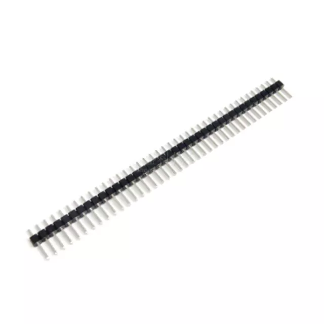 10Pcs 2.54mm Pitch Tin PCB Panel IC Breakable 1x40 Pin male Header Socket Strip