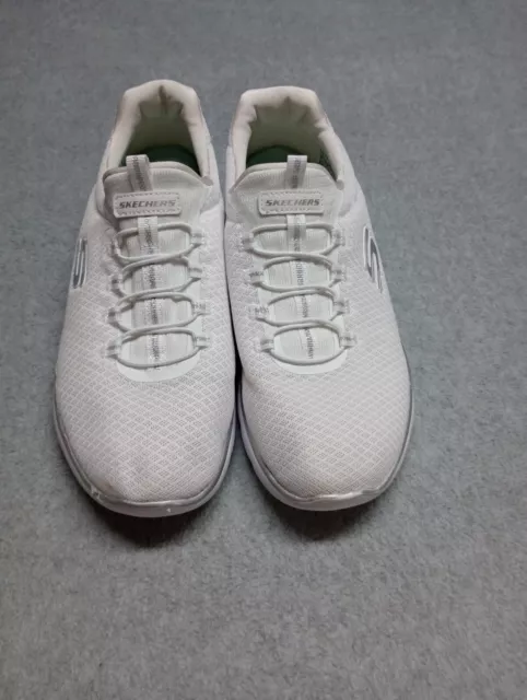 Skechers Womens Shoes Size 10 Wide Summits WHITE  Casual  Sneakers
